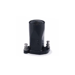 Capot 3A, Alliage de zinc moulé, acier inoxydable, IP68/IP69K, Sortie verticale, M25